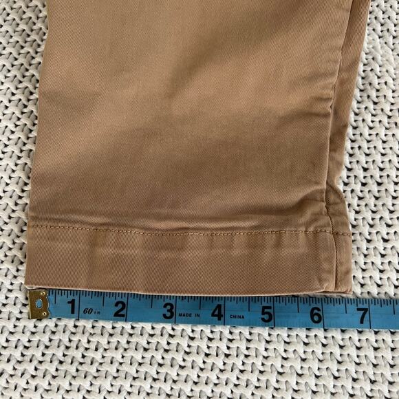 Mr P. Straight Leg Cotton-Blend Chino Pants in Sand Size 28 - Picture 13 of 13